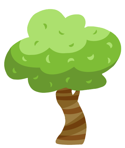 A stylized tree